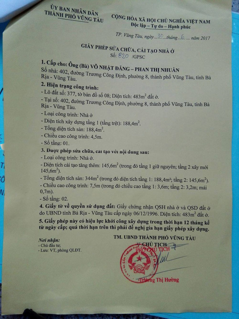Giấy Xin Phép Sửa Chữa Cải Tạo Nhà Tại Bà Rịa - Vũng Tàu.jpg