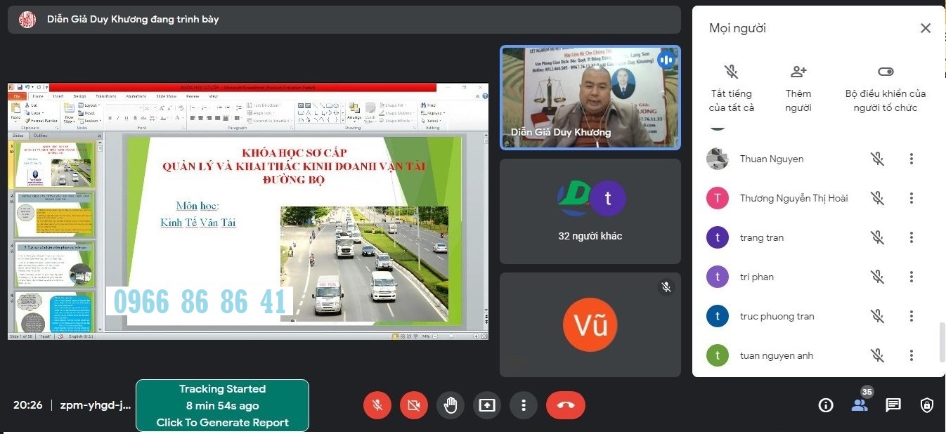 Hình ảnh Lớp SC ngành vận tải học online.jpg