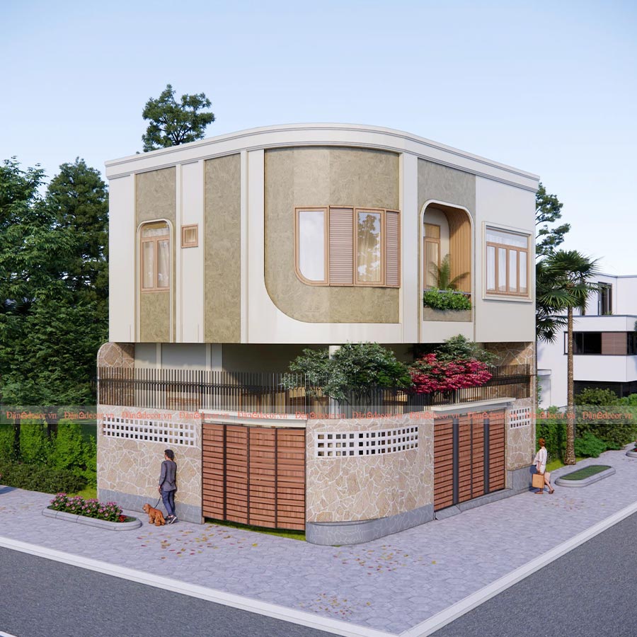 Mẫu Nhà Phố 2 Tầng 2 Mặt Tiền Đẹp Độc Lạ.jpg