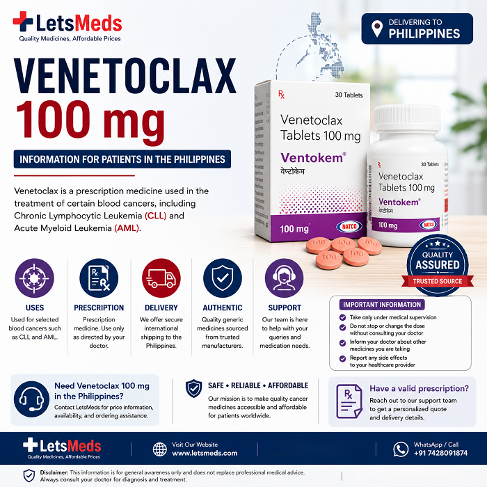 What Is Venetoclax 100 mg and Why Is It Prescribed for Philippines Patients.png