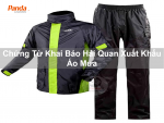 Chứng Từ Khai Báo Hải Quan Xuất Khẩu Áo Mưa.png